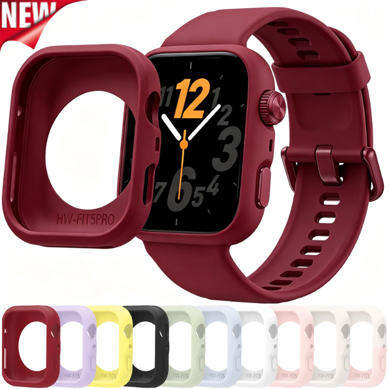 Huawei Smartwatch Accessories - غطاء سيليكون لساعة هواوي فيت 5/5