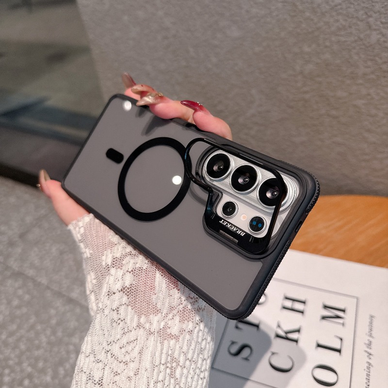 Magnetic Charging Stand - حامل عدسة مخفي فاخر لحافظة هاتف