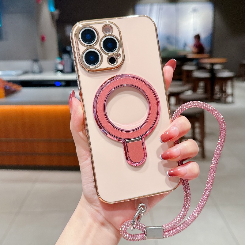 Magnetic Charging Stand - حامل معدني فاخر لحافظة هاتف ماغسيف