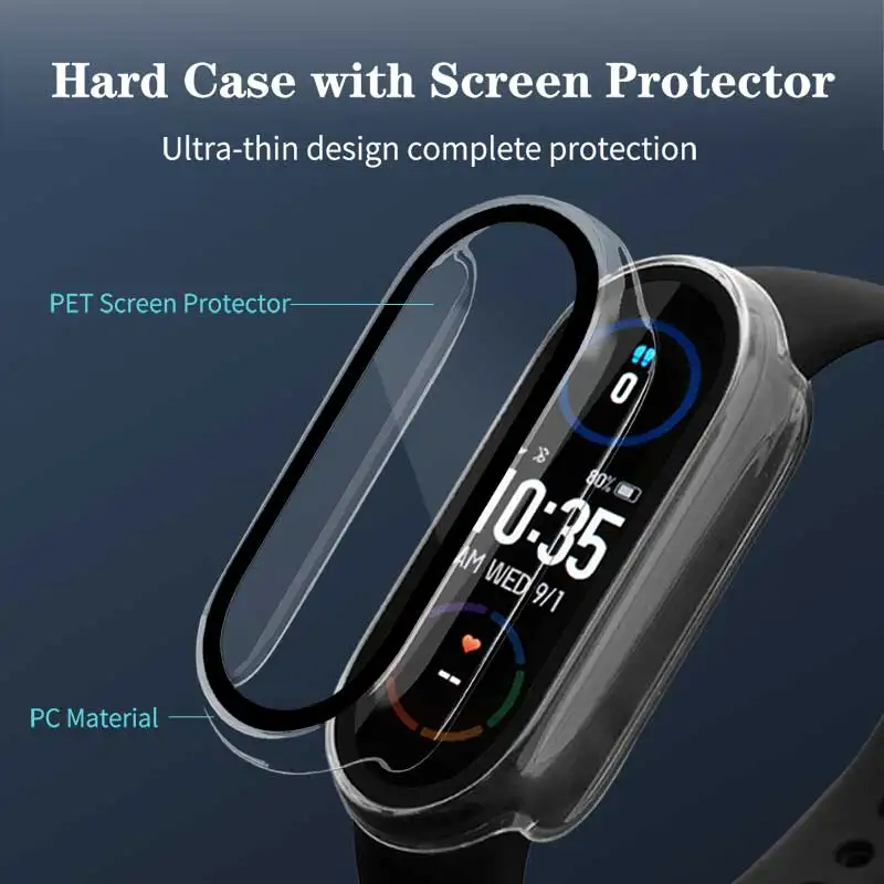 حافظة من الزجاج المقسى + PC له - مراجعة Garmin Smartwatch Accessories وسعره