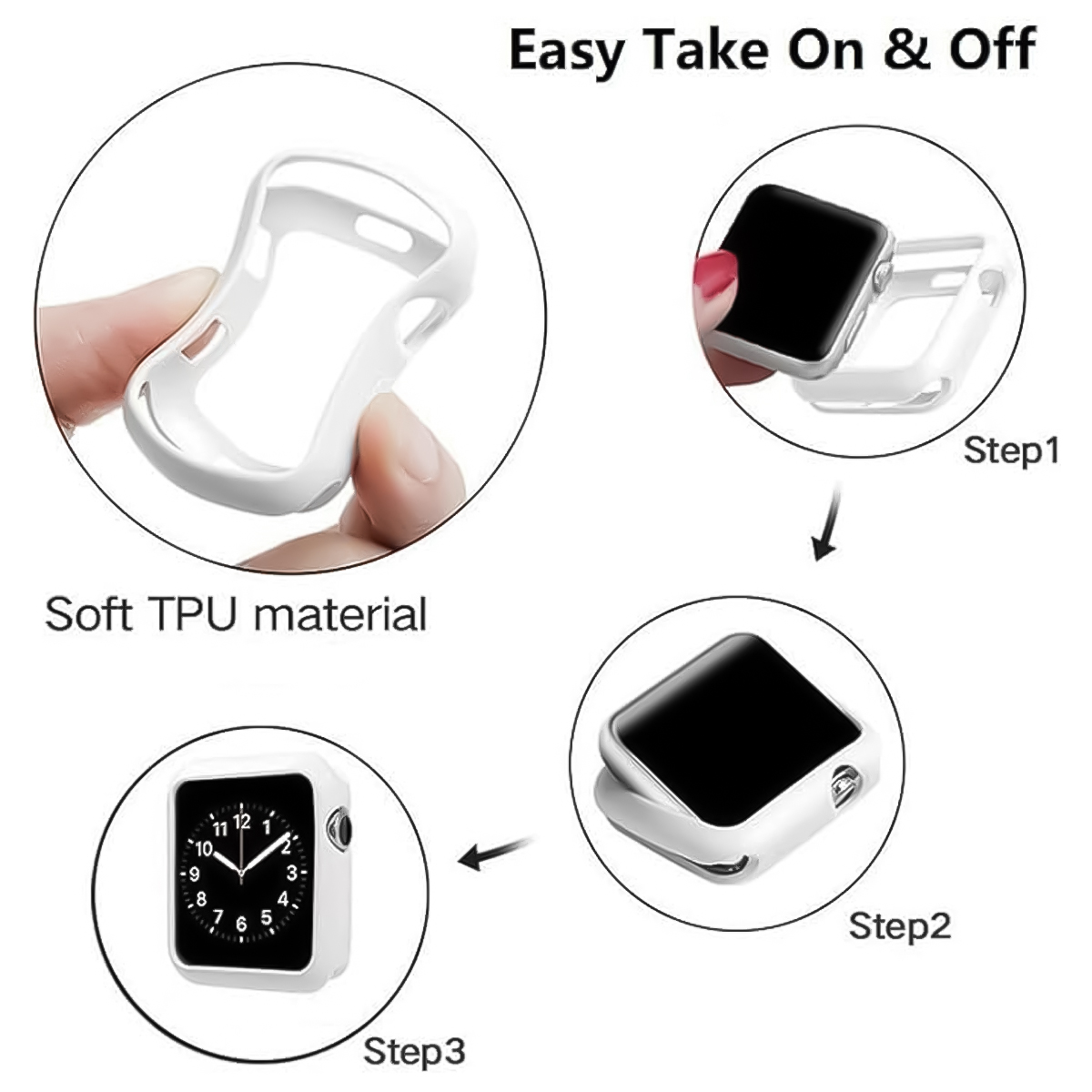 جراب سيليكون من البولي يورثان  - مراجعة Garmin Smartwatch Accessories وسعره