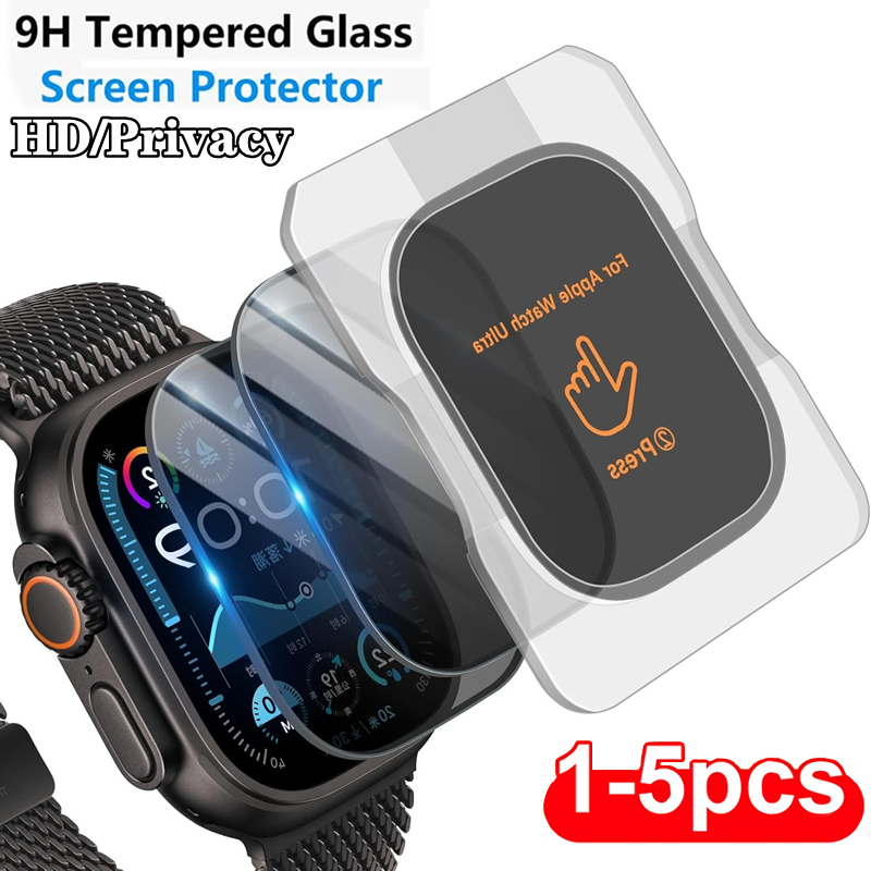 زجاج مقسى لساعة أبل Ultra2/3 4 - مراجعة Watch Face Protector وسعره