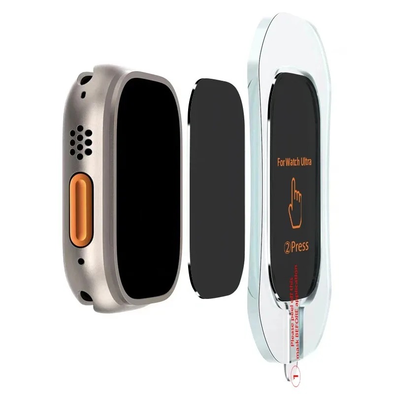زجاج مقسى لساعة أبل Ultra2/3 4 - مراجعة Watch Face Protector وسعره