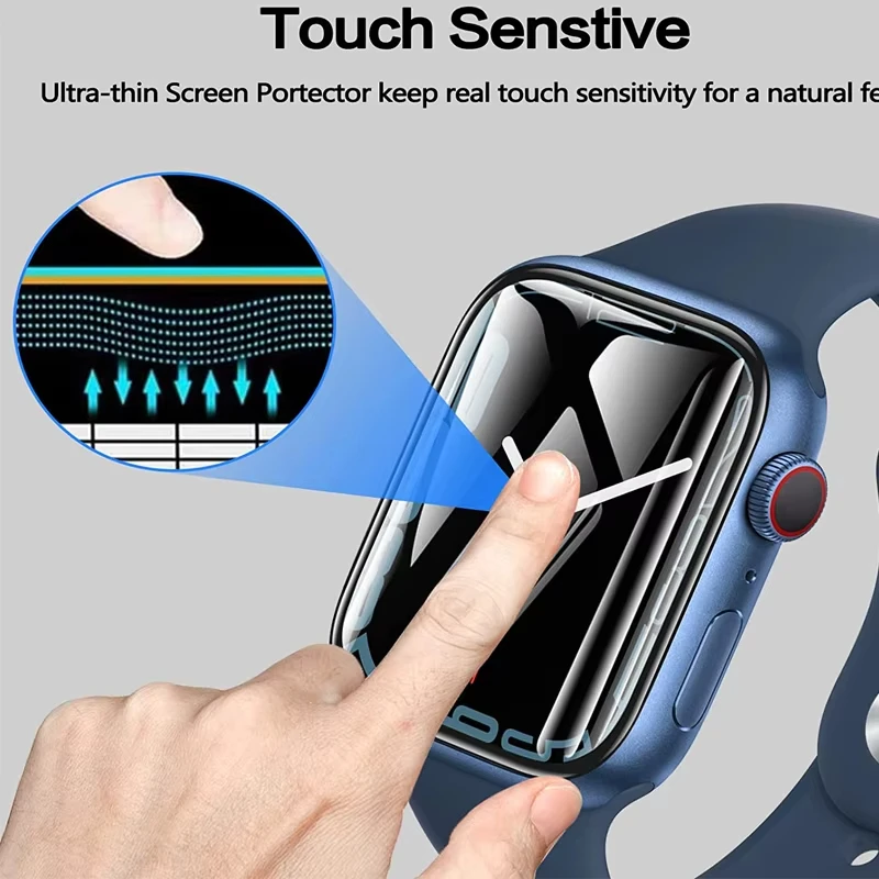 واقي شاشة منحني لساعة أبل ألتر - مراجعة Apple Smartwatch Accessories وسعره
