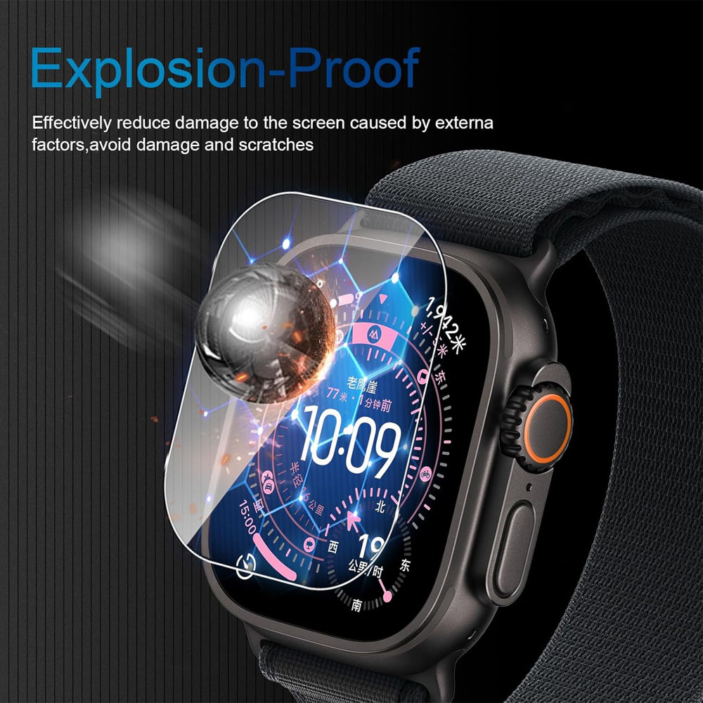 واقي شاشة من الزجاج المقوى لسا - مراجعة Apple Smartwatch Accessories وسعره