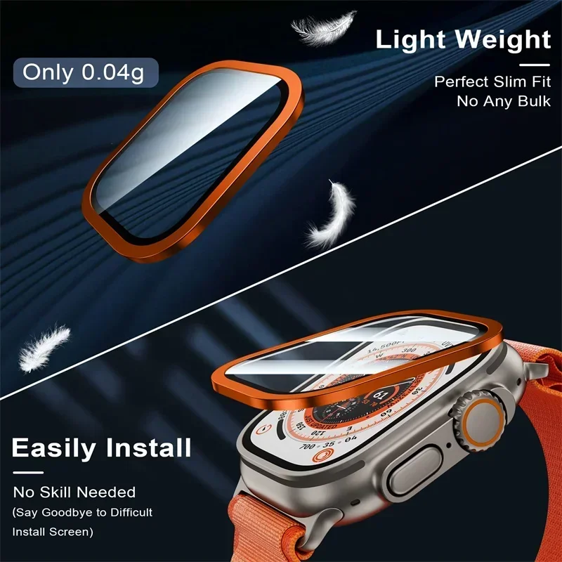 2 قطعة الزجاج المقسى لساعة أبل - مراجعة Apple Smartwatch Accessories وسعره