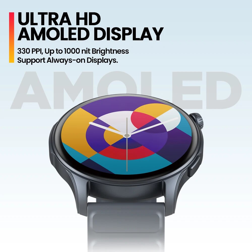 جديد Zeblaze Btalk 3 PRO 1.43  - مراجعة Smartwatch Faces وسعره