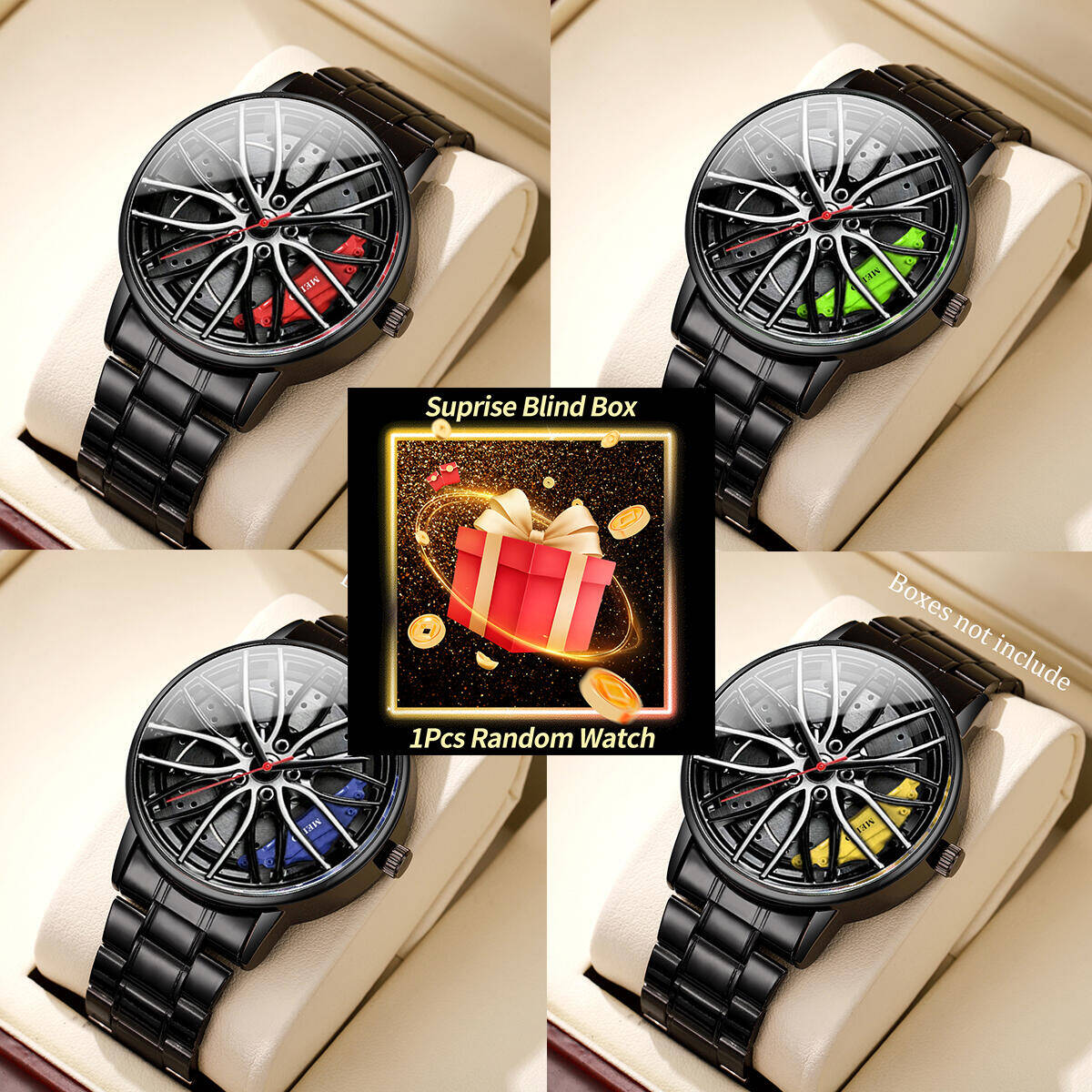 1 قطعة ساعة سر مفاجأة صندوق أع - مراجعة Accessories With Watch وسعره