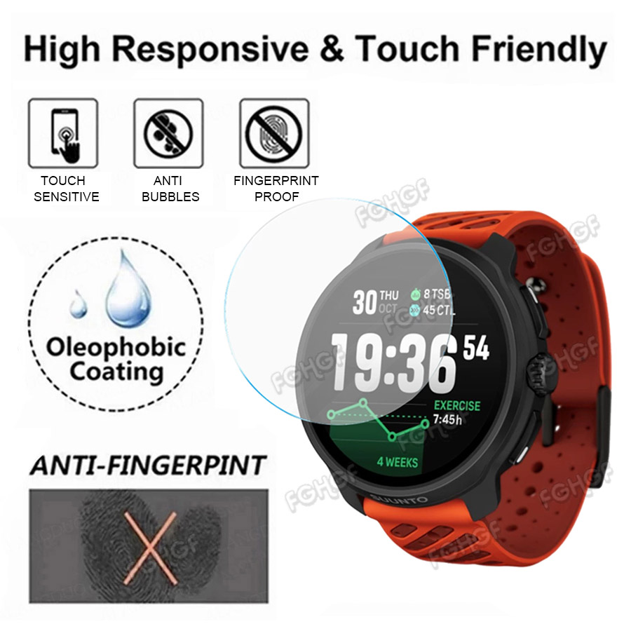 الزجاج المقسى طبقة رقيقة واقية - مراجعة Garmin Smartwatch Accessories وسعره