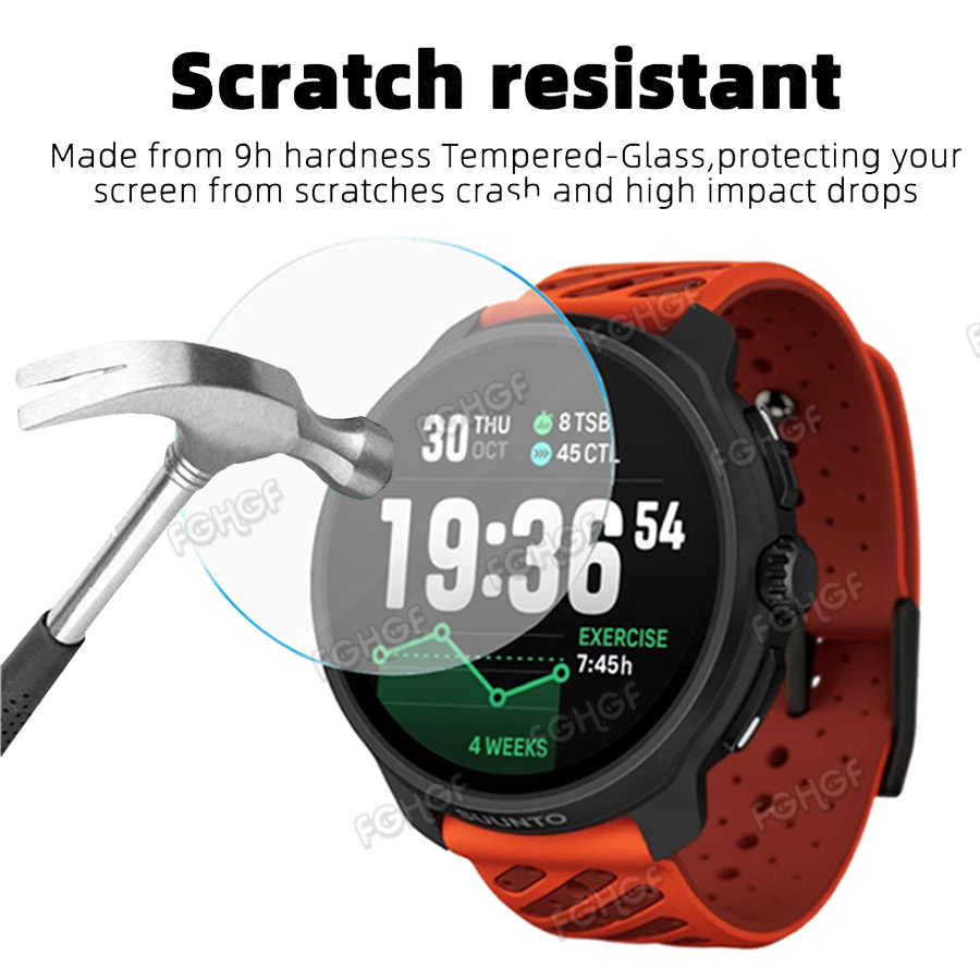 الزجاج المقسى طبقة رقيقة واقية - مراجعة Garmin Smartwatch Accessories وسعره