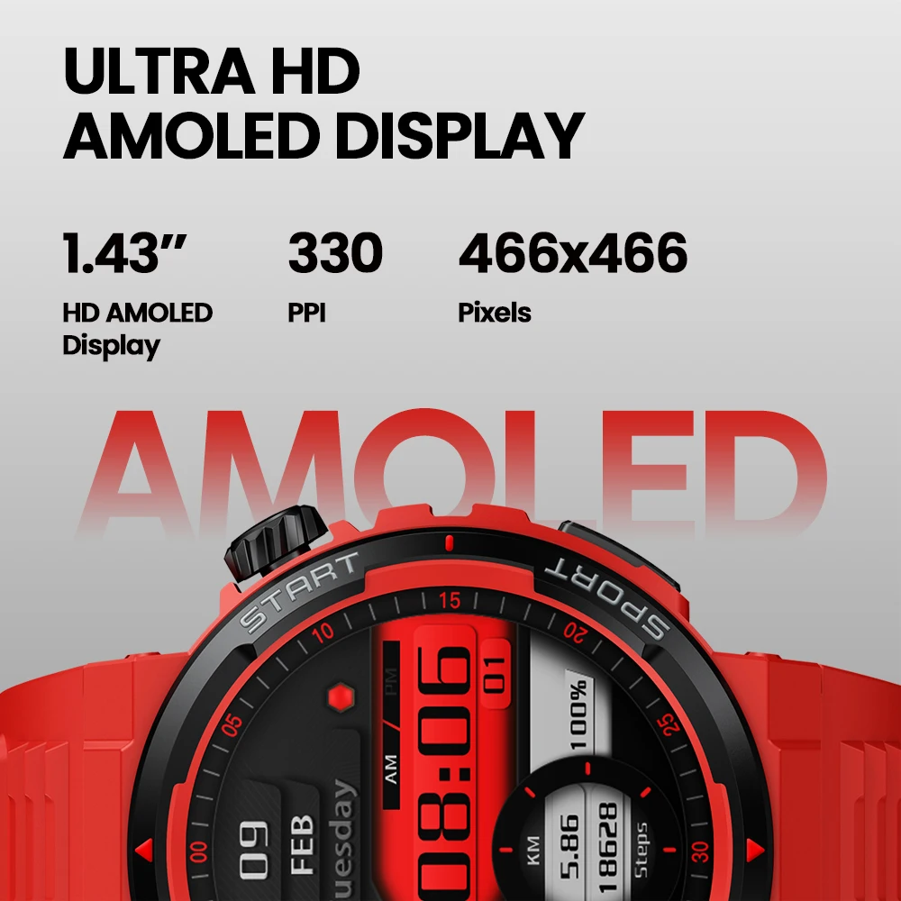 جديد Zeblaze Ares 3 Plus 1.43  - مراجعة Smartwatch Faces وسعره
