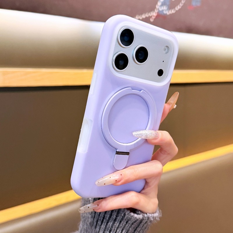 حامل حلقي معدني فاخر وملون بتص - مراجعة Magnetic Charging Stand وسعره