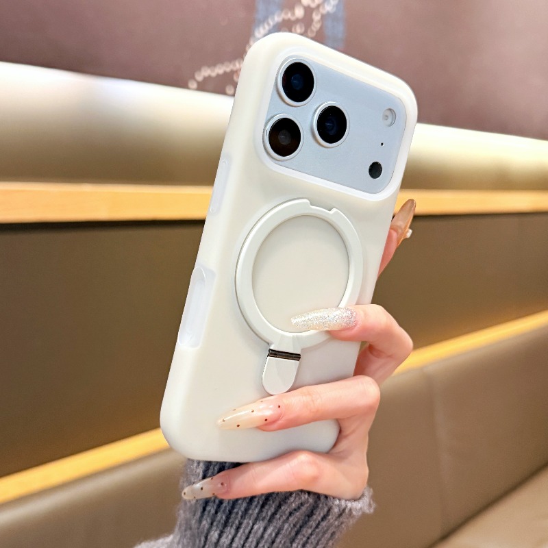 حامل حلقي معدني فاخر وملون بتص - مراجعة Magnetic Charging Stand وسعره
