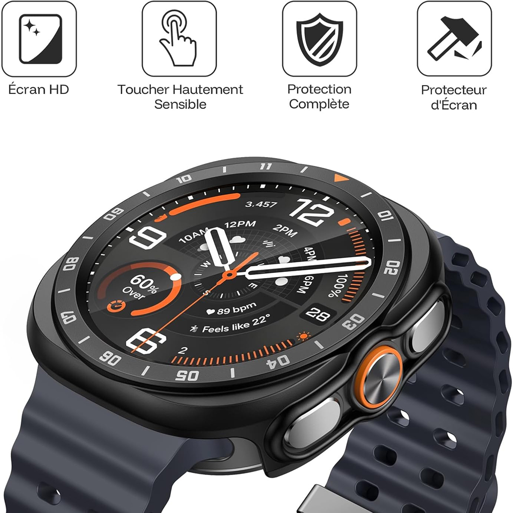 غطاء حماية لساعة سامسونج جالاك - مراجعة Samsung Smartwatch Ultra Accessories وسعره