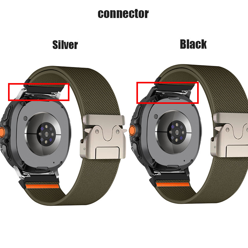 حزام نايلون لساعة سامسونج جالا - مراجعة Samsung Smartwatch Ultra Accessories وسعره