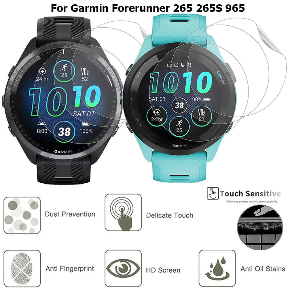 3 قطعة لينة HD هيدروجيل طبقة ر - مراجعة Garmin Smartwatch Accessories وسعره