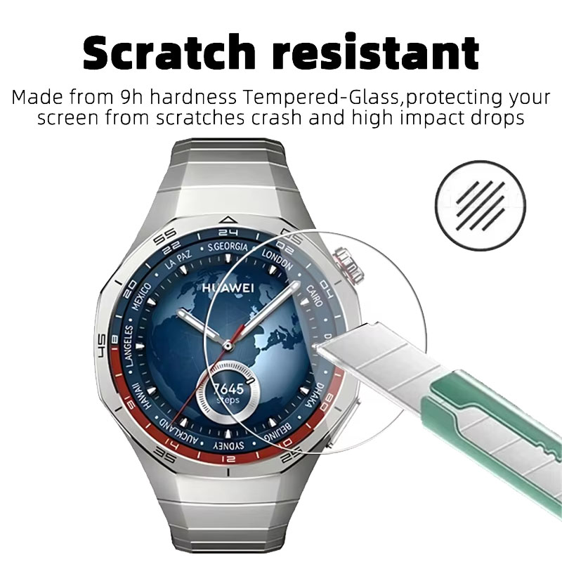 الزجاج المقسى لهواوي ساعة GT 5 - مراجعة Huawei Smartwatch Accessories وسعره